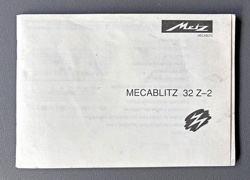 Metz mecablitz 2 mode - z-2,