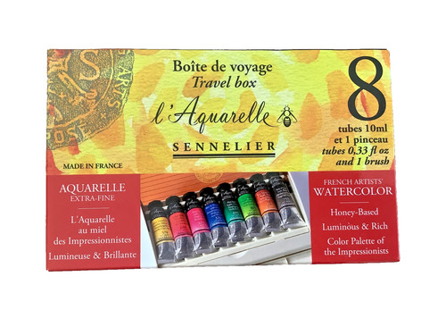 Boite aquarelle sennelier - boite,
