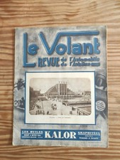 N6 Le Volant Revue De L'automobile, De L'aviation Fév Mars 1936 Bruxelles 