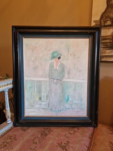 Peinture huile sur toile - peinture,