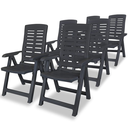 Chaises pliantes inclinables