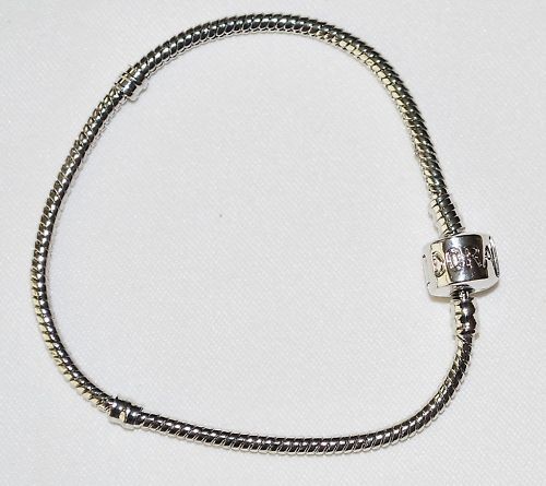 Beautiful silver snake chain - silver,