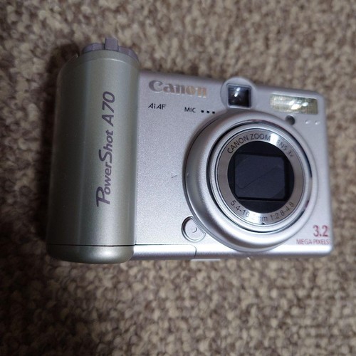 Canon powershot a70 testé - canon,