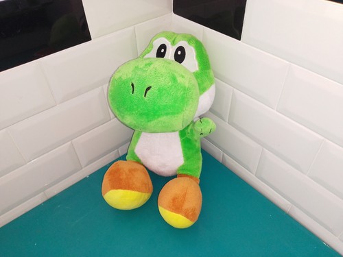 Peluche yoshi vert mario party - mario,