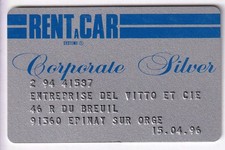 CARTE / CARD  BANQUE BANK