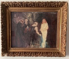 TABLEAU ANCIEN SUZANNE ET LES
