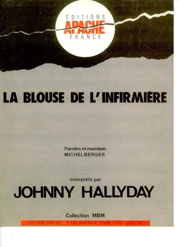 Johnny hallyday partition la - , "la