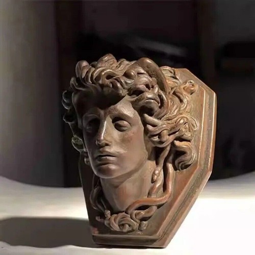Sculpture méduse bronze - sculpture, de