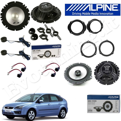 Kit haut parleurs - kit, alpine