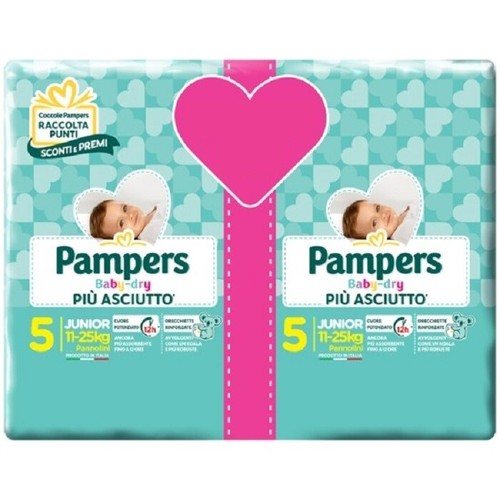 Pampers baby dry junior taille - dry,