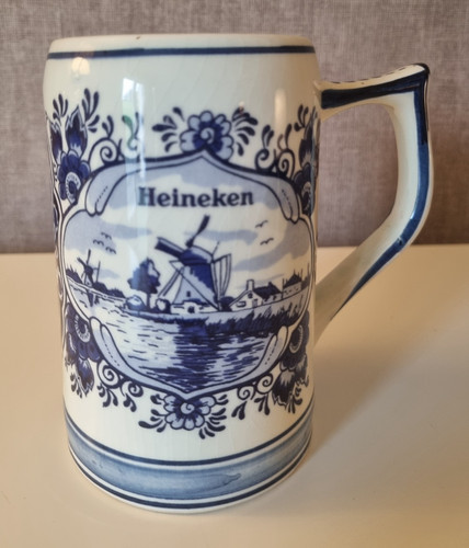Heineken chope bière delft - chope,