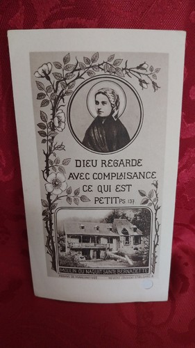 Relique sainte bernadette - bernadette, où