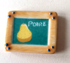 Feve Les ardoises fruits Poire