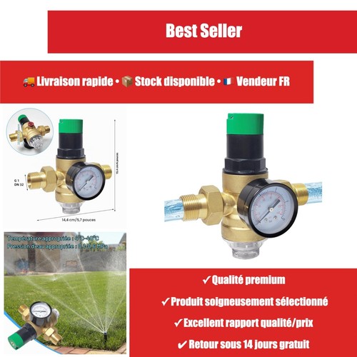 Réducteur pression eau 1 - de, d'eau