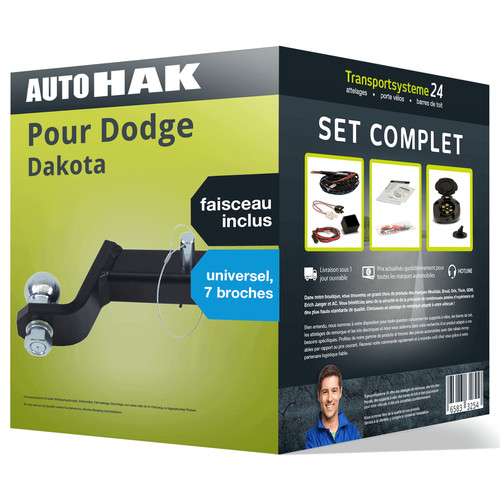 Attelage pour dodge - dakota, 95-