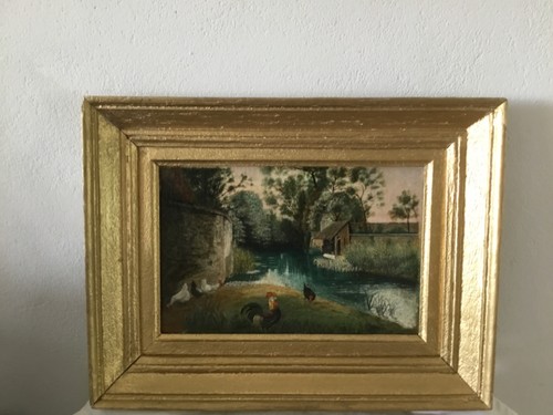 Huile sur toile - toile,