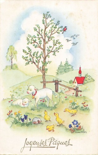 Illustree paques poussins - illustree,