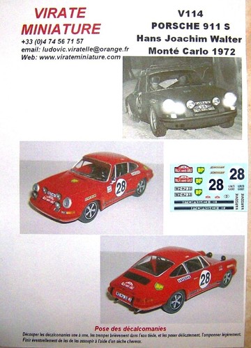 V114 porsche 911s - v114, monte
