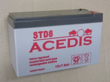 Feber BATTERIE 12V 7Ah 7.2Ah