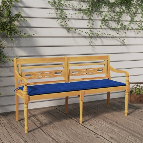 Banc batavia avec coussin - avec,