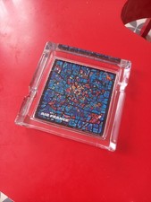 AIR FRANCE Empty Glass Pocket Ashtray PAGES Gerrer 1973 Vintage Collection 