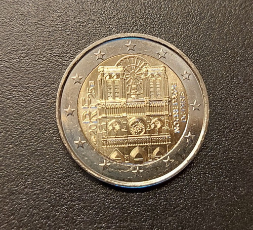 Euro notre dame paris - dame,
