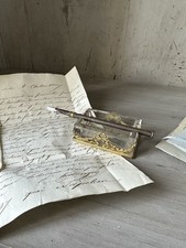 Cendrier En Cristal Ancien