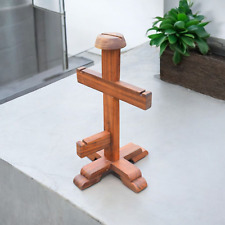 Présentoir en bois sur pied