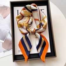 Foulard femme élégant satin