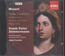CDD7642882 Frank Peter Zimmermann Mozart - Concertos Pour Violon Nos. 3 - 5 CD