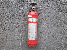Ancien extincteur avec support époque origine voiture ancienne collection 