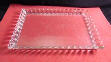 Baccarat Crystal Rectangular Tray Bamboo Model