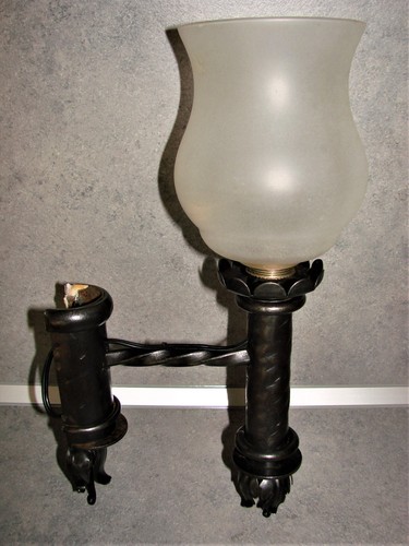 Antique wrought iron and sheet