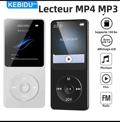 Lecteur mp3 mp4 bluetooth - lecteur,