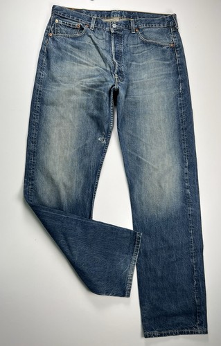 Levi 501 jean denim - denim, homme