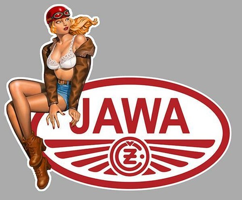 Jawa left pin up gauche - jawa-cz,