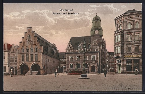 Carte postale dortmund hôtel - postale,
