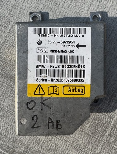 Module contrôle airbag bmw - airbag,