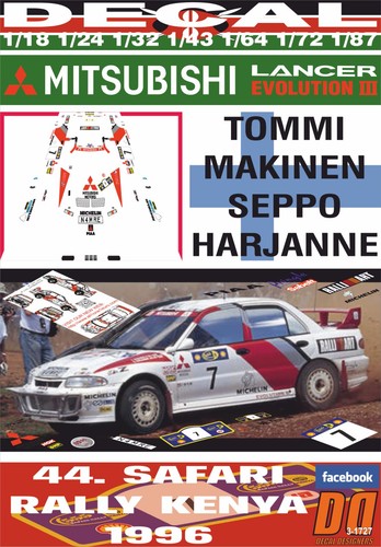 Decal mitsubishi lancer evo - lancer,