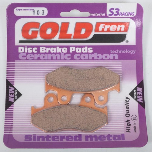Plaquette frein gold fren - de,