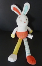 98. Doudou AUCHAN LAPIN blanc