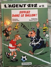 Z3 - L'AGENT 212 - T. 11 - SIFFLEZ DANS LE BALLON - DUPUIS - KOX CAUVIN - BD