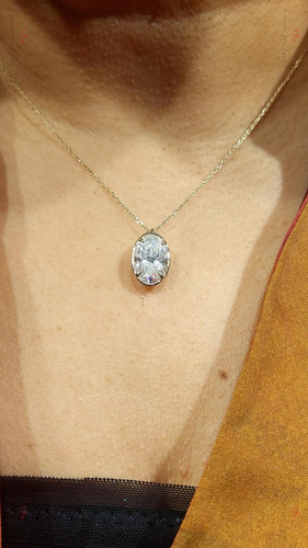 Collier pendentif chaîne - collier,