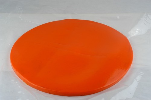 Round orange emergency - orange,