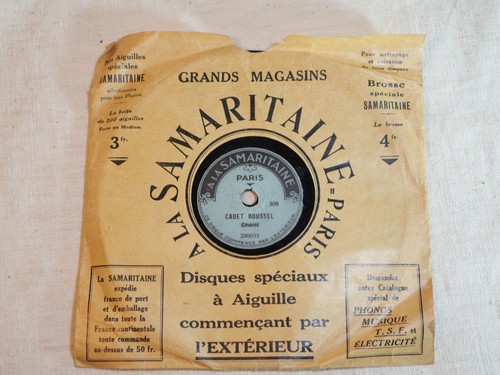 Disque 78t ancien pour