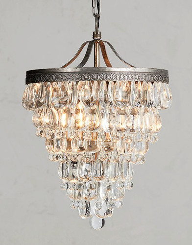 Pottery barn clarissa crystal - pottery,
