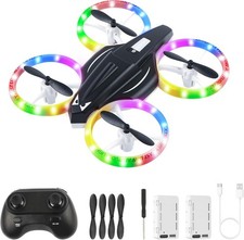 Mini Drone pour Enfant, jouet avion télécommandé pour enfants et débutants