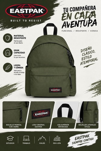 Eastpak sac dos ville vert - eastpak,
