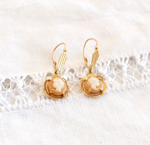 Boucles oreilles ancienne - d'oreilles,