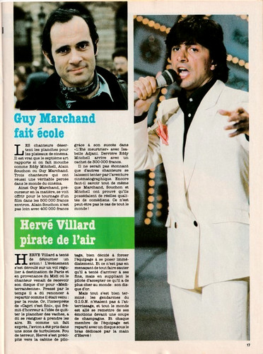 Herve vilard coupure de - , =